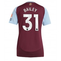 Maglia Calcio Aston Villa Leon Bailey #31 Prima Divisa Donna 2024-25 Manica Corta